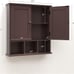 Espresso Medicine Cabinets,Bathroom Wall Cabinet
