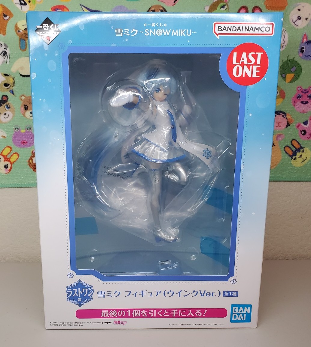 Ichiban Kuji Snow Miku Figurine LAST ONE PRIZE Anime Toreba Hatsune Miku
