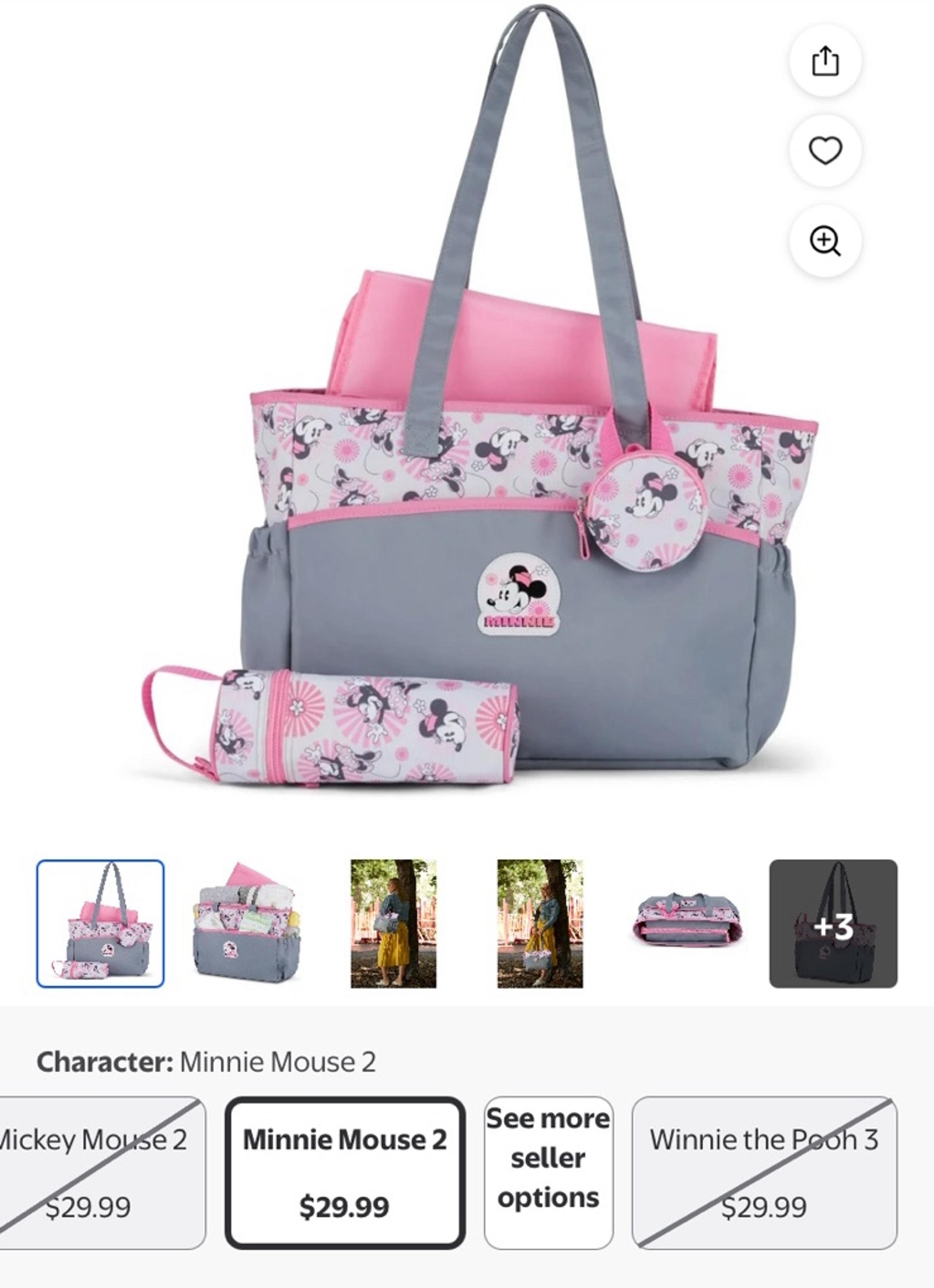 Disney baby diaper bag