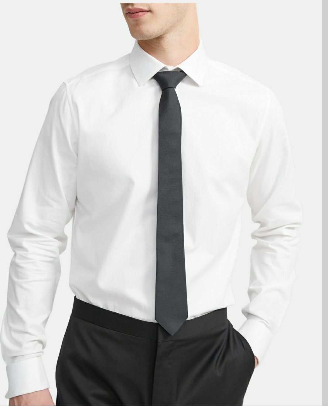 NEW Theory Roadster Skinny Tie (Navy)