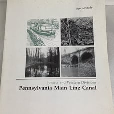 PENNSYLVANIA Main Line Canal Juniata and Western Divisions Special Study