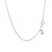 Sterling Silver 16 inch Necklace with Textured Beads
