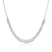 Sterling Silver 16 inch Necklace with Textured Beads