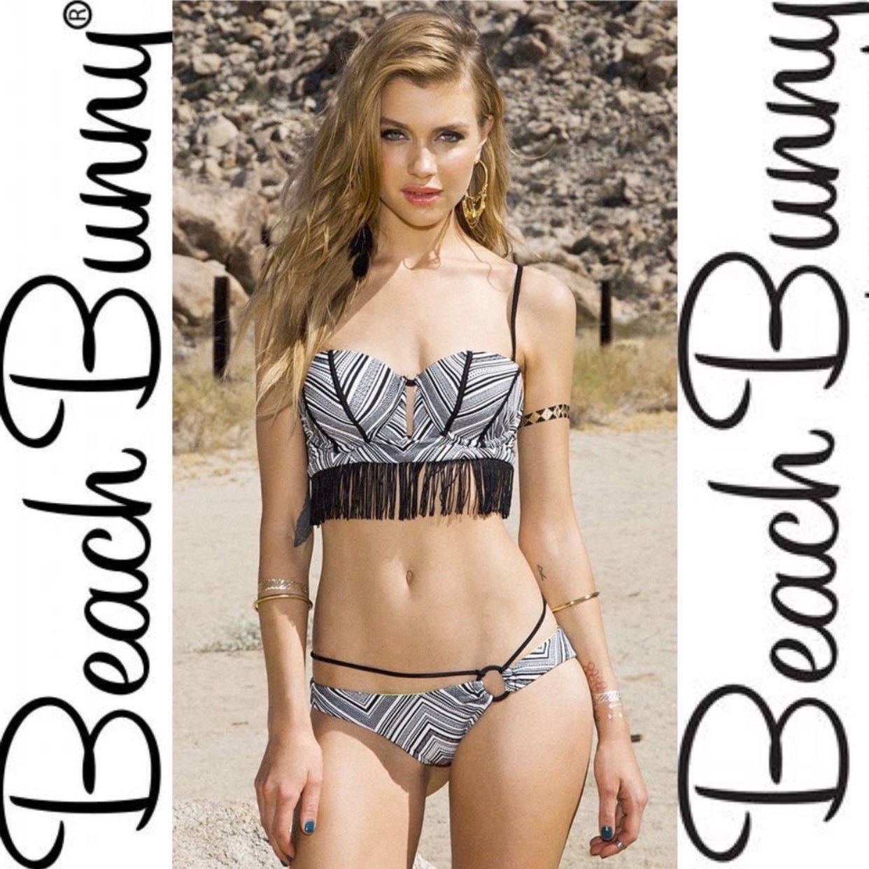 { Beach Bunny } Crossroads Fringe Biki