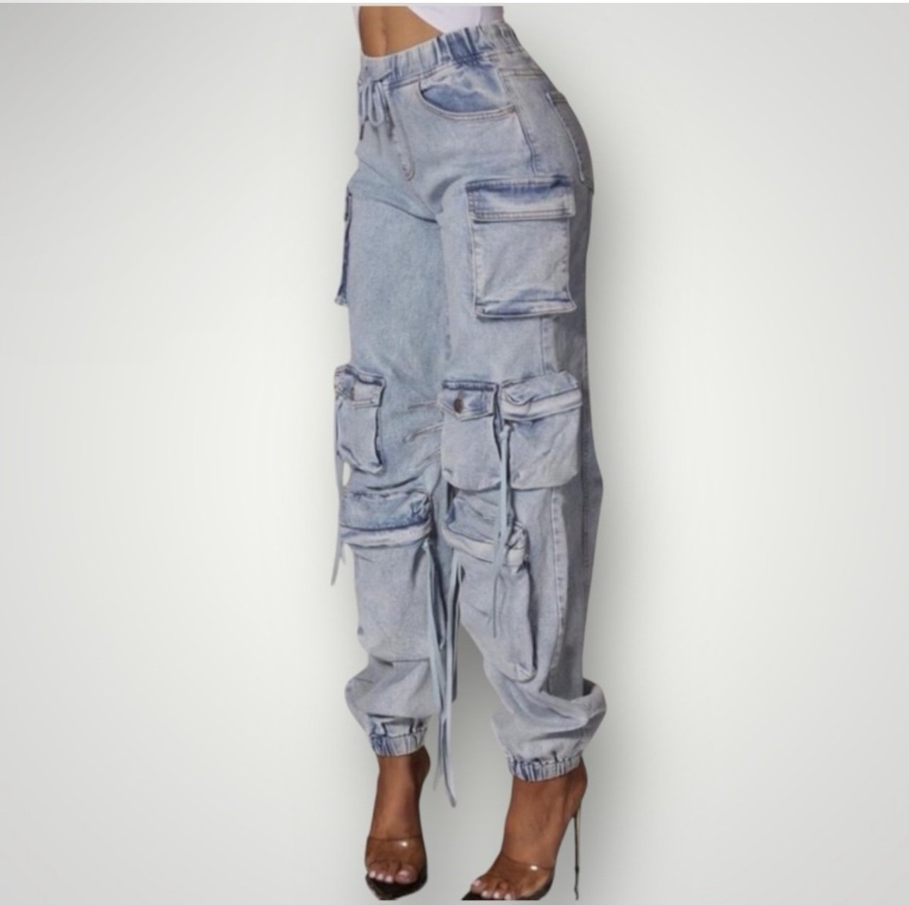 Denim Boutique Cargo Jeans