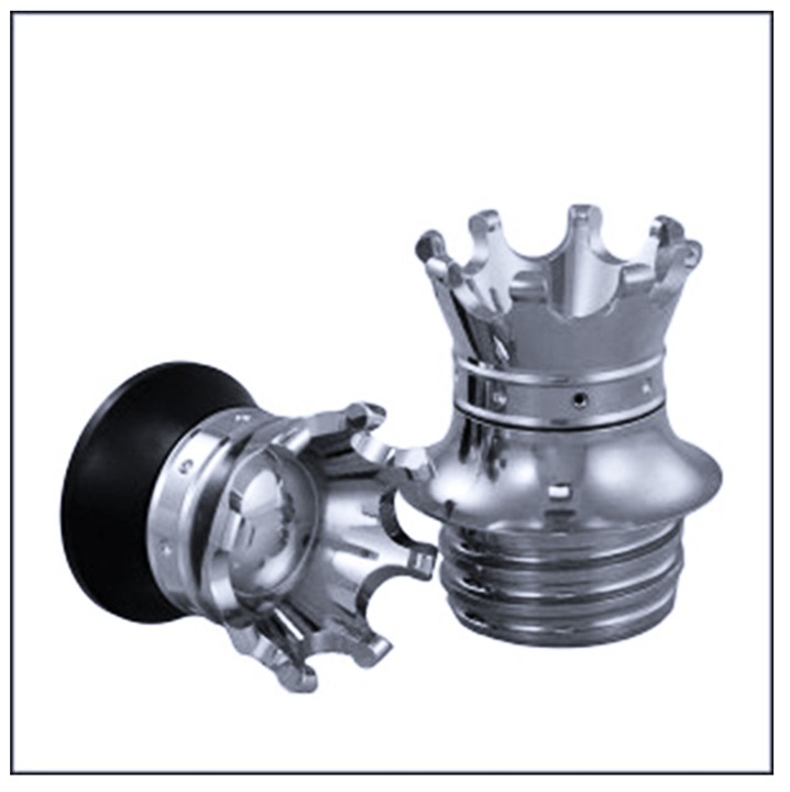 Original Custom Crown Gas Cap – Polished