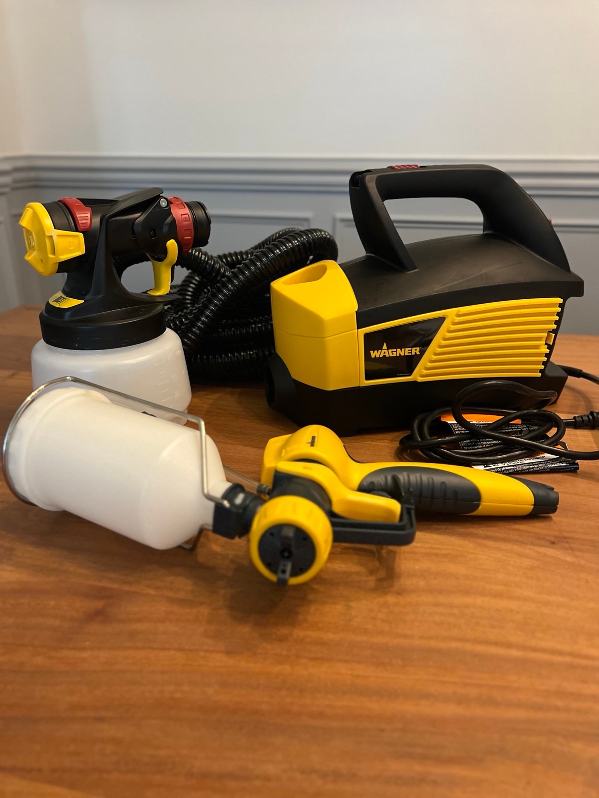 Wagner Flexio 4300 gravity feed HVLP paint sprayer