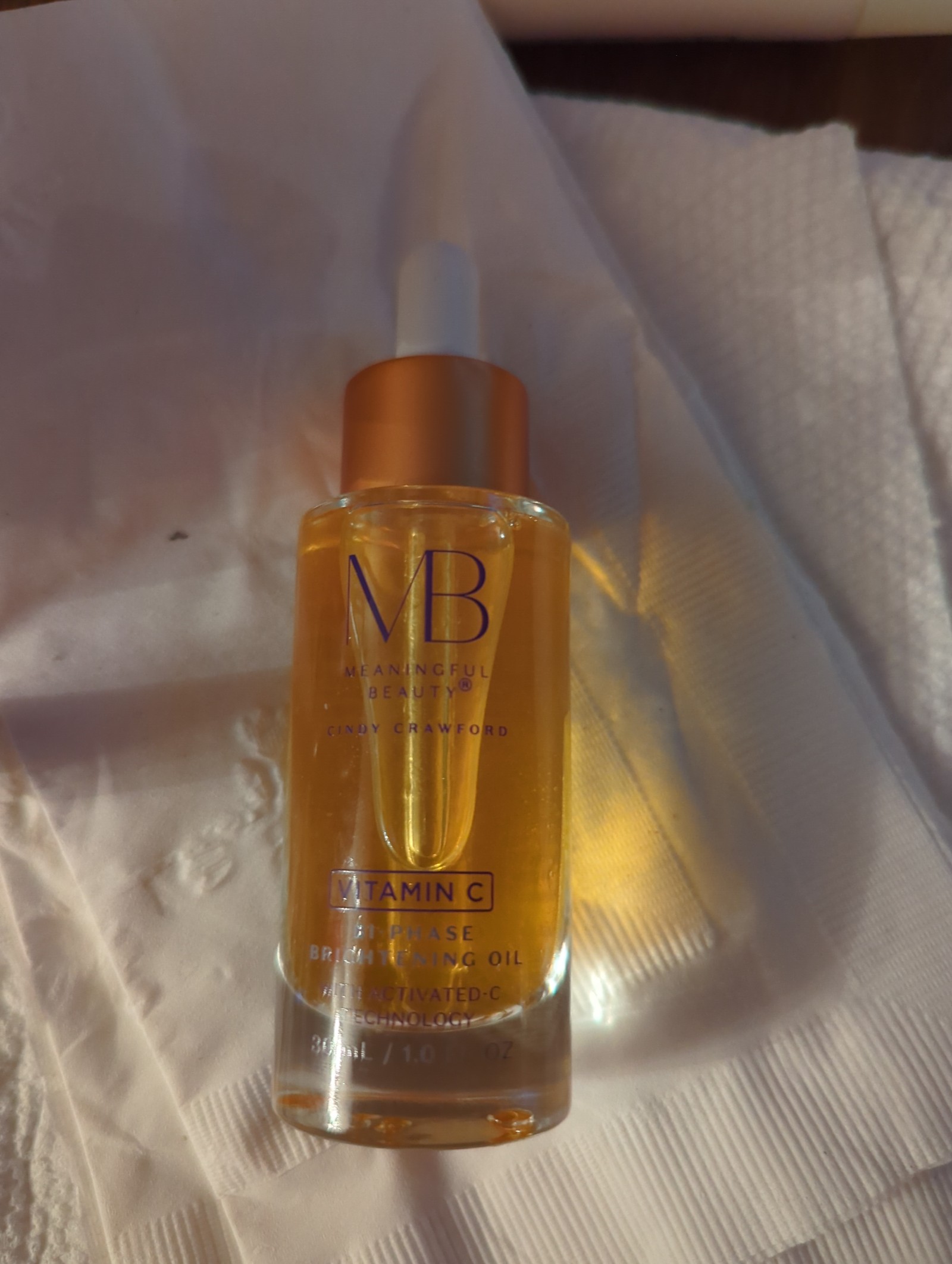 Meaningful Beauty vitamin c bi phase brightening & hydrating antioxidant oil