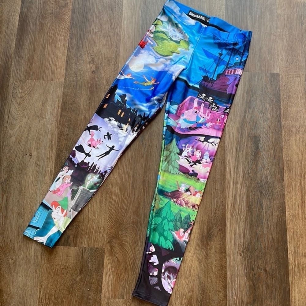 BLACKMILK PETER PAN official Disney leggings NEW NWT SIZE SMALL
