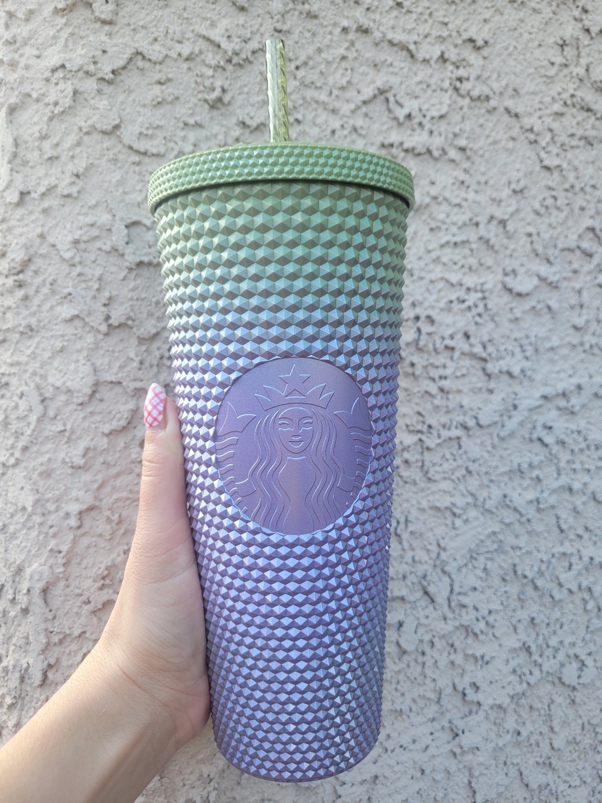 Starbucks green ombre tumbler
