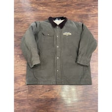 Green Bay Packers NFL Tradesman Reebok Heavy Cotton Canvas Jacket Green XL