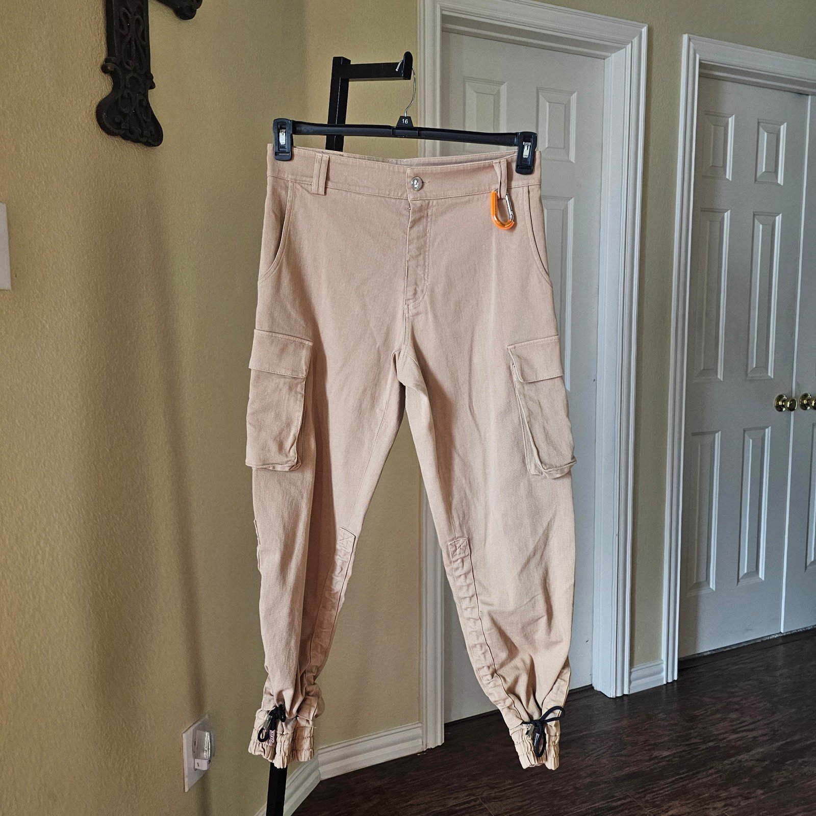 Philipp Plein Cotton Cargo Fit Iconic Plein Pant Made in Italy Size 50/L