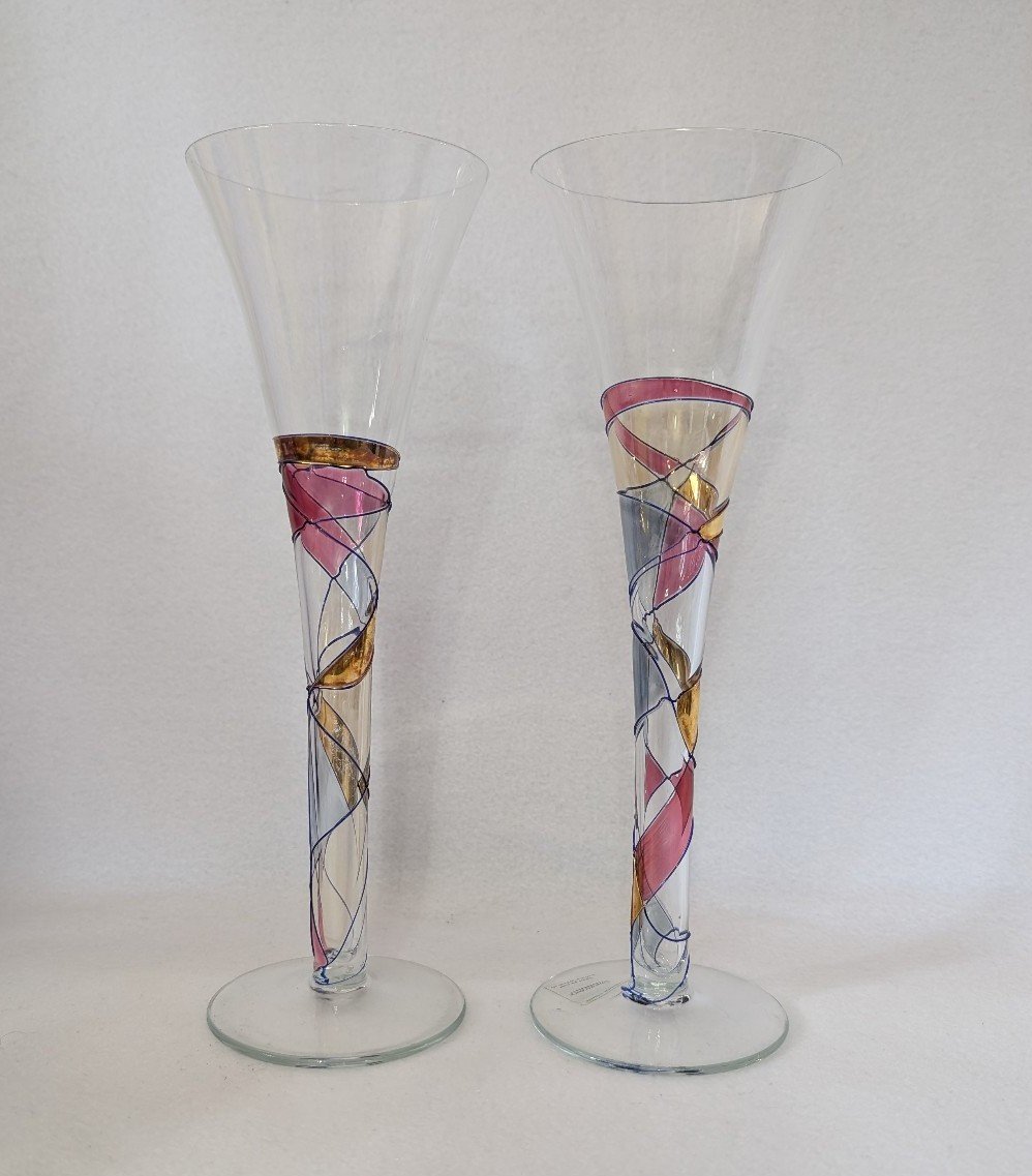 Luminescence Champagne Flutes