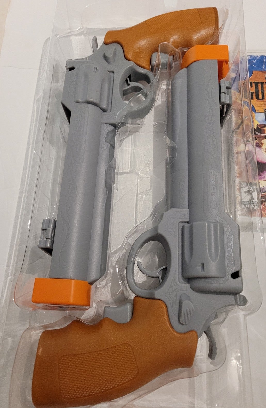 RARE HTF shops Gunslingers Wii Nintendo Game Complete Revolvers Make Offer