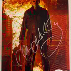Michael myers james Jude Courtney autographed signed photo proof jsa coa AF66920