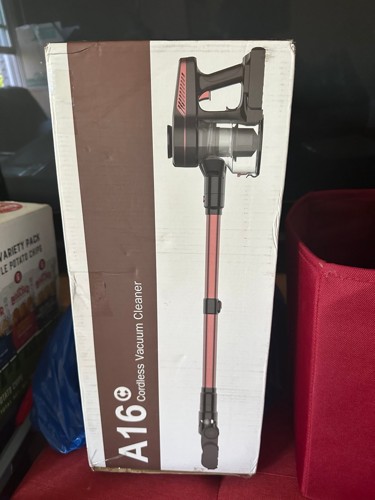Cordless Vacuum Cleaner, A16 Home Stick Vacuum, 45mins Max Runtime.