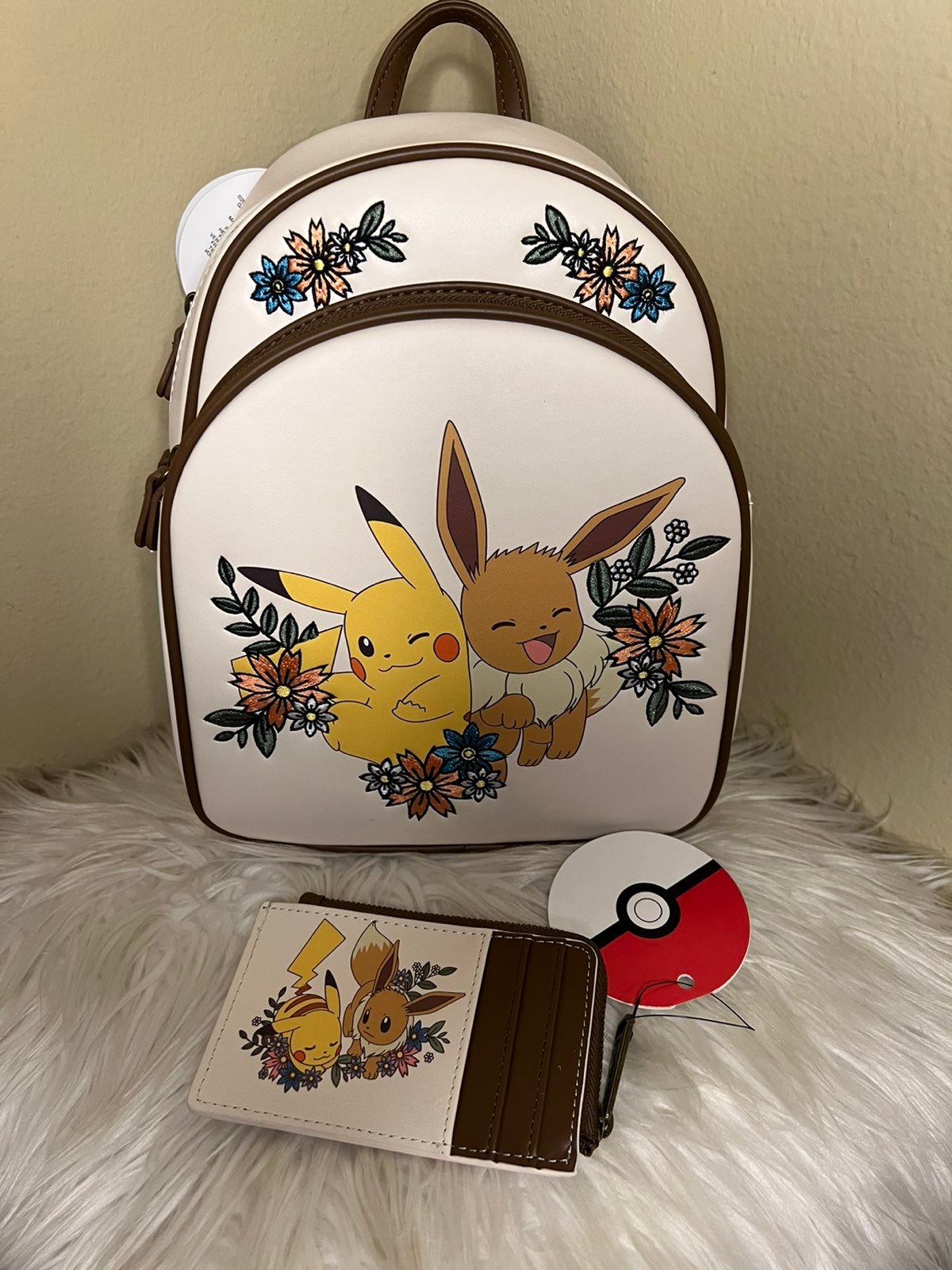 NWT Loungefly Backpack Pokemon Pikachu Eevee Bundle