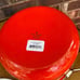 Kate spade New York Lenox all in good taste red 4 Qt. Casserole pot