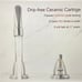 NIB RKF Bathroom Faucet for Sink 3 Hole Brushed Nickel 8 inch with Drain