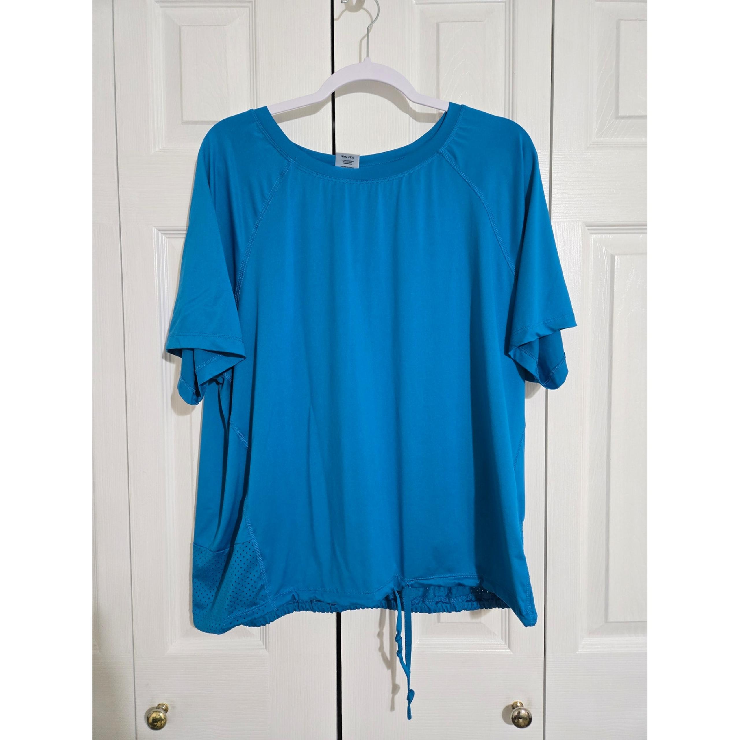 Avia xxxl women's blue athletic tshirt