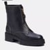 NEW Coach Liza Zip-Front Leather Lug Sole Boots size 9.5