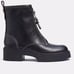 NEW Coach Liza Zip-Front Leather Lug Sole Boots size 9.5