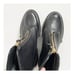 NEW Coach Liza Zip-Front Leather Lug Sole Boots size 9.5