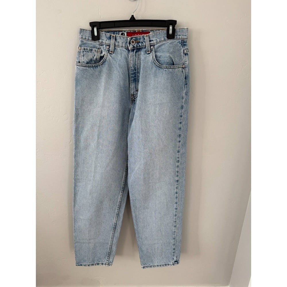 1997 Levi's SilverTab Light Wash Women's Jeans Size 9 Med Loose Fit Vintage 0397