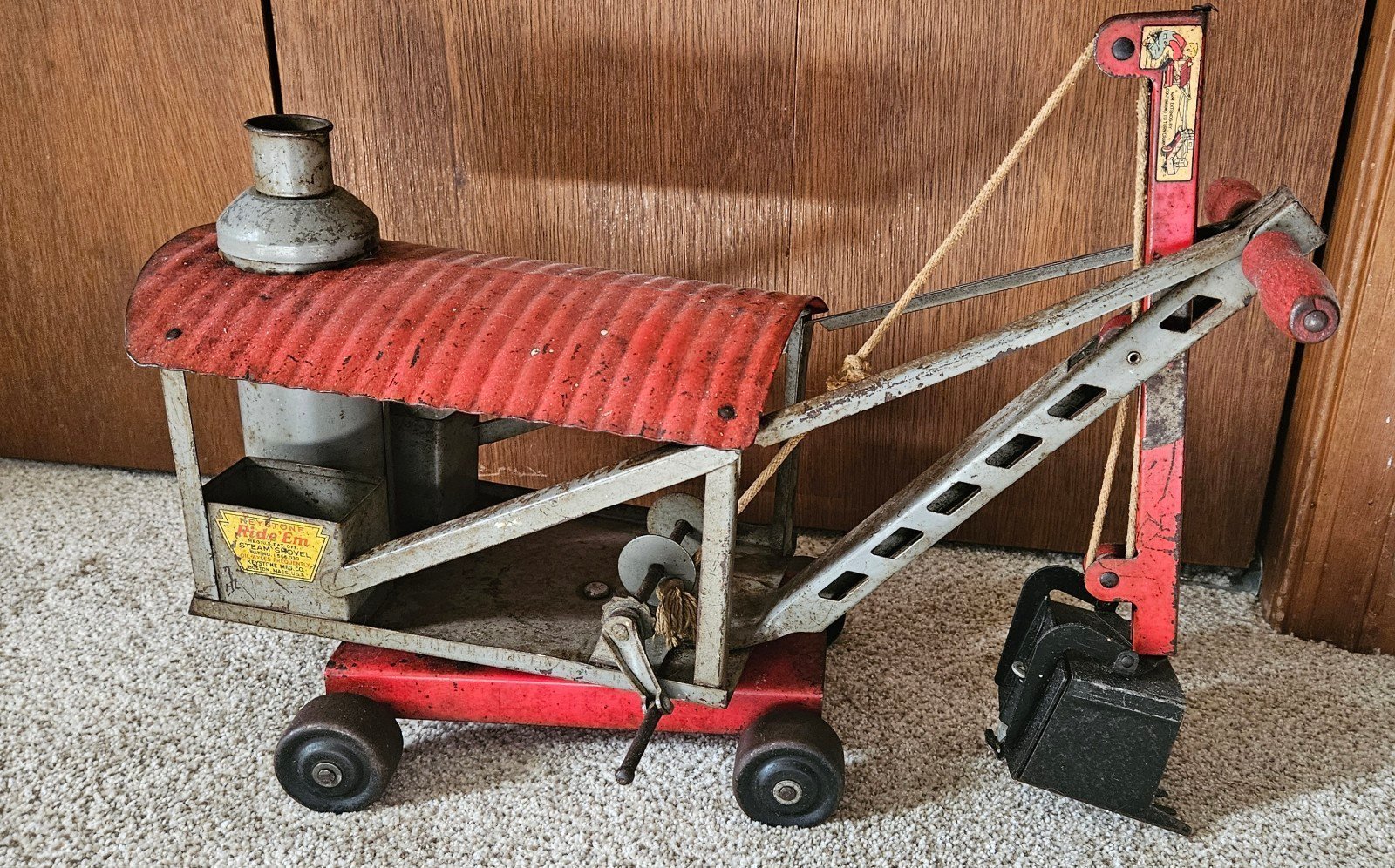 Keystone Ride em Toy Steam Shovel