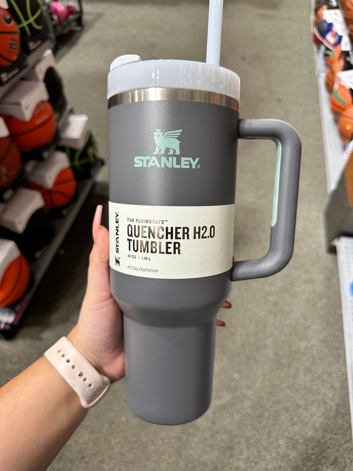 Charcoal Stanley cup 40oz