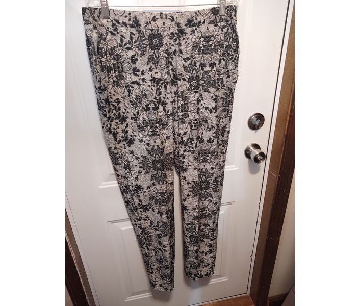 Giuliana Through The Looking Glass Disney Alice In Wonderland Pants Women's Size