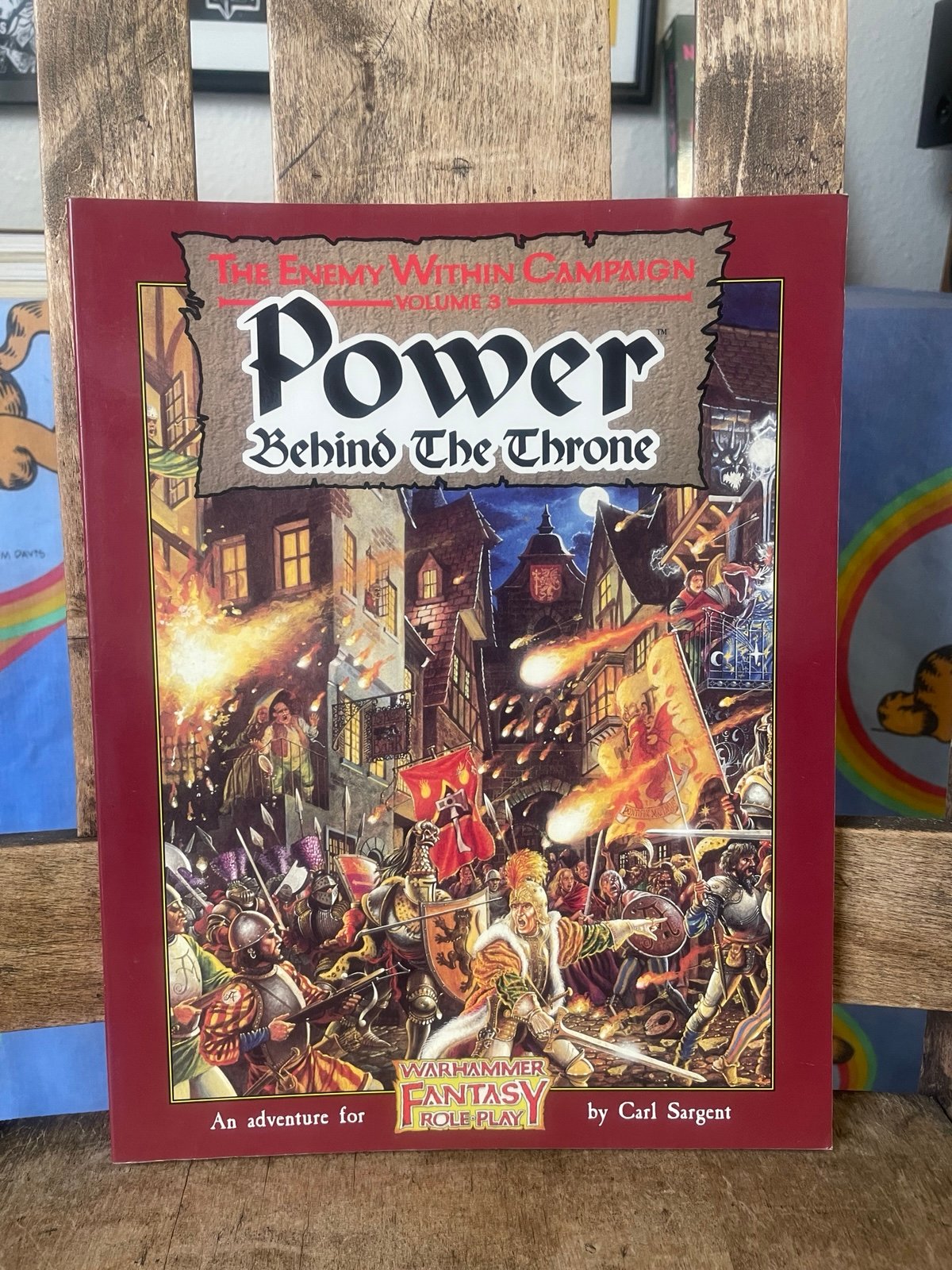 Power Behind The Throne : The Enemy Within Campaign Warhammer Fantasy Role Play