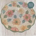 LONGABERGER Sunflower Floral Print Scalloped Edge Set of Two Boxes =4 Plates!