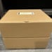 LONGABERGER Sunflower Floral Print Scalloped Edge Set of Two Boxes =4 Plates!