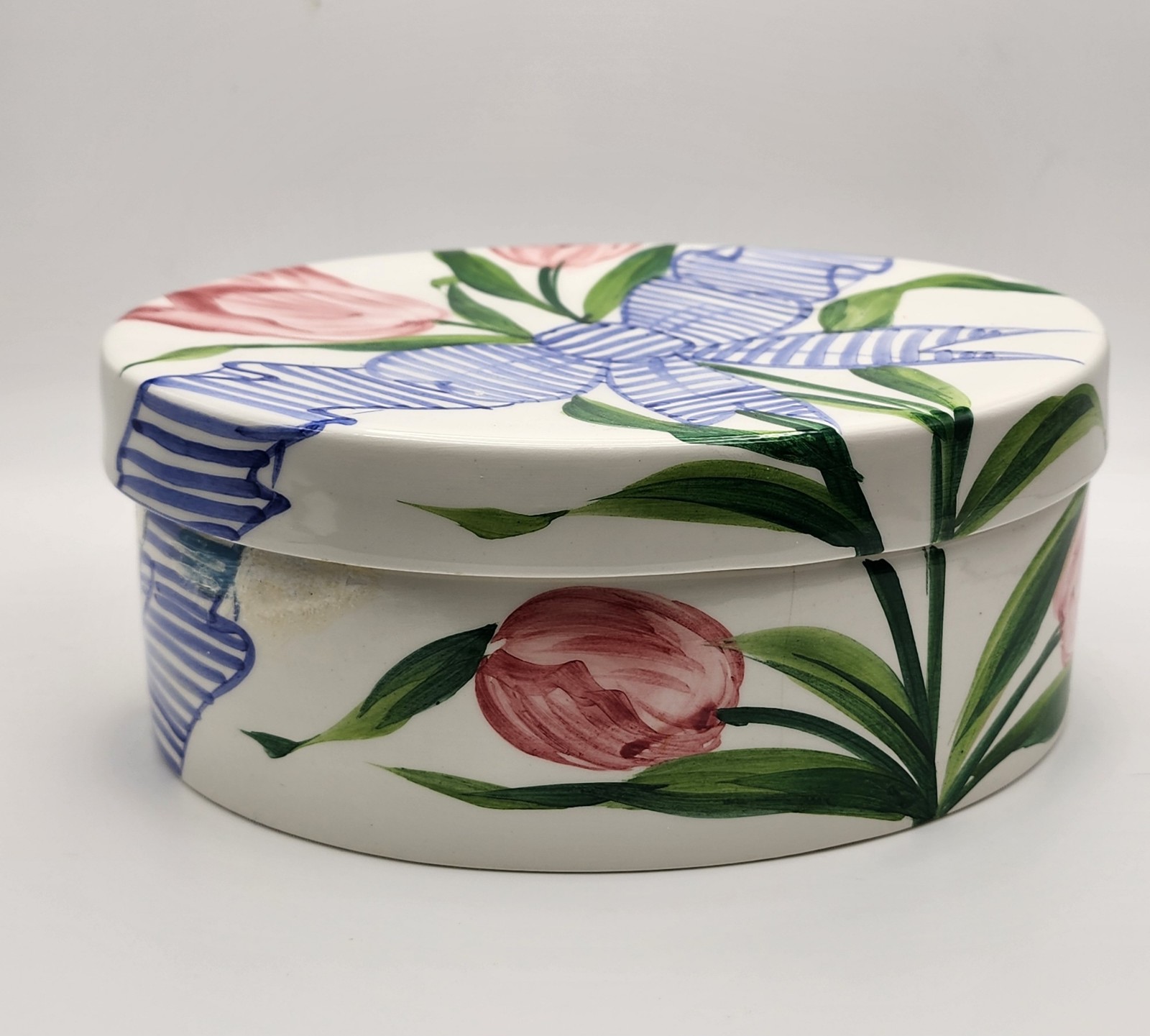 Large Ceramic Trinket Box