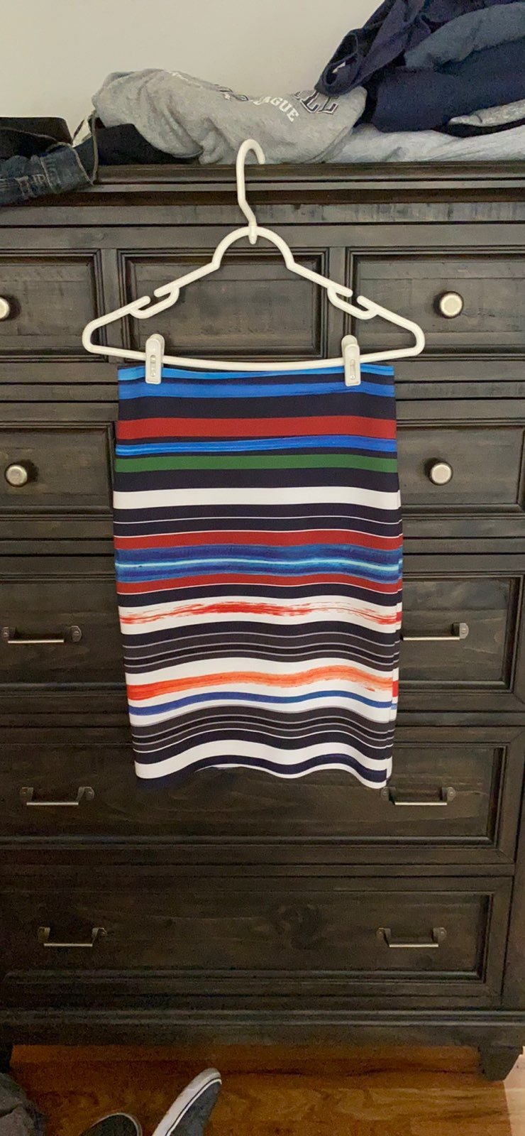 Clover Canyon Stripe skirt multi color