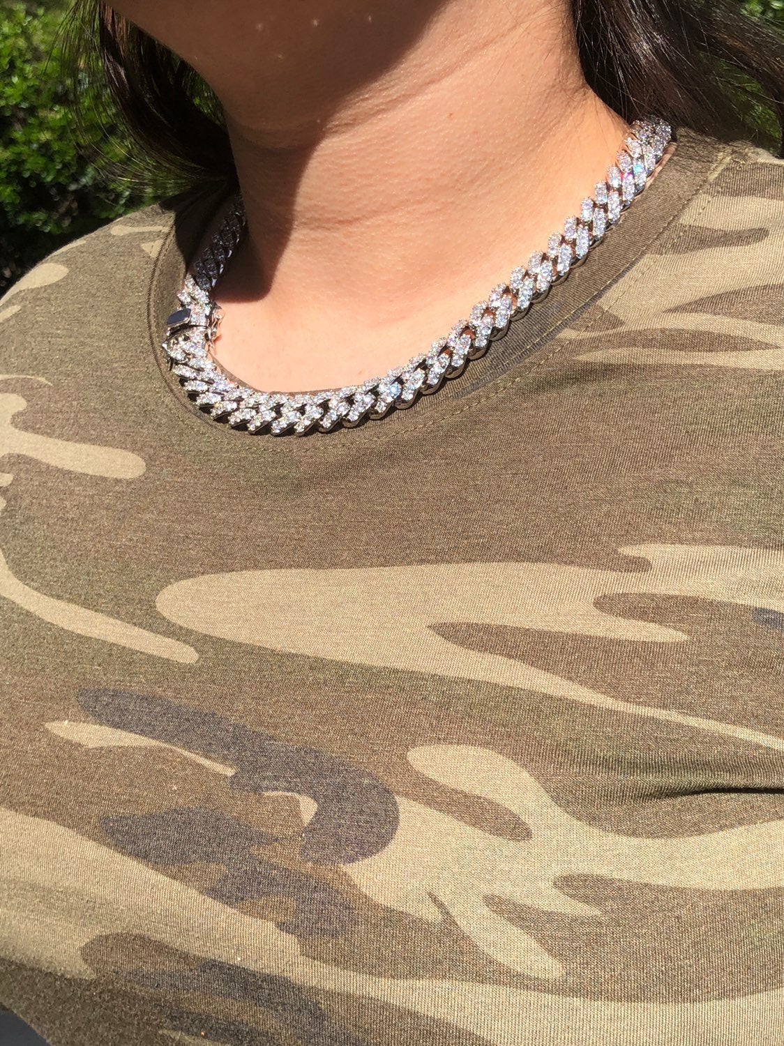 Diamond 10k Gold Filled Choker