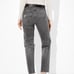 American eagle high waisted distressed/ripped gray jeans size 8 nwt