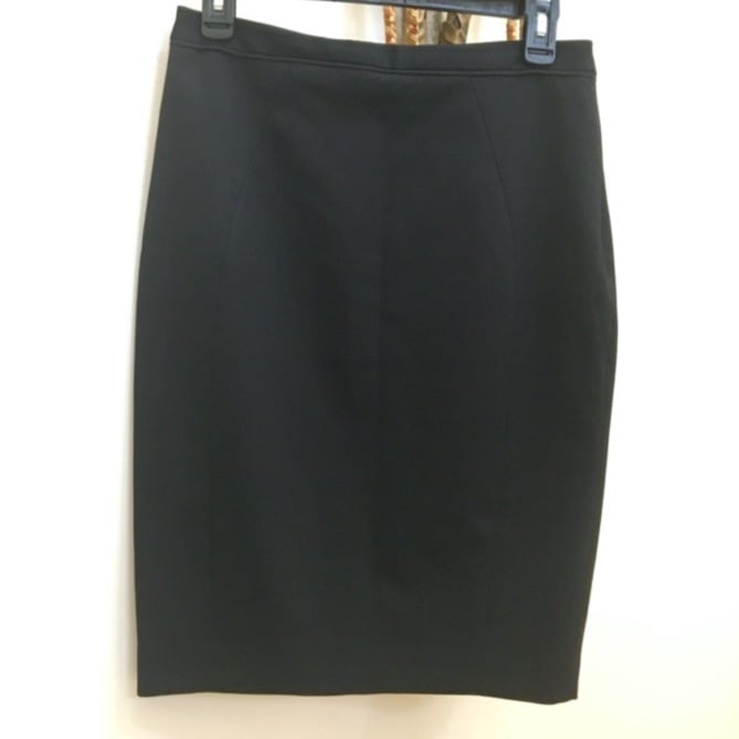 Ted Baker London Black Wool Pencil Skirt Size 2 (US 4)