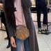 Coach X Jean Michel Basquiat Hexagonal Crossbody bag purse c5654