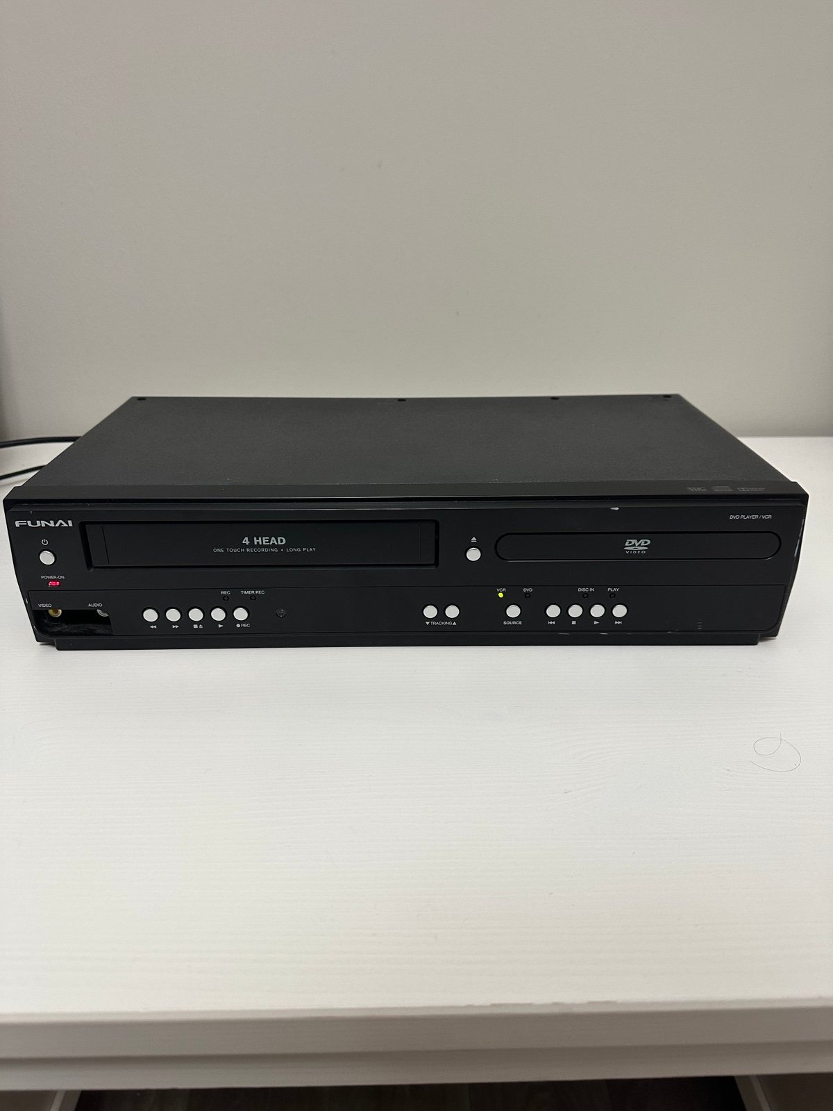 FUNAI ZV427FX4 A DVD Recorder Player VCR Combo NO Remote Transfer Tapes