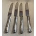 Pottery Barn India Tivoli Knife Stainless Brass Set of 4