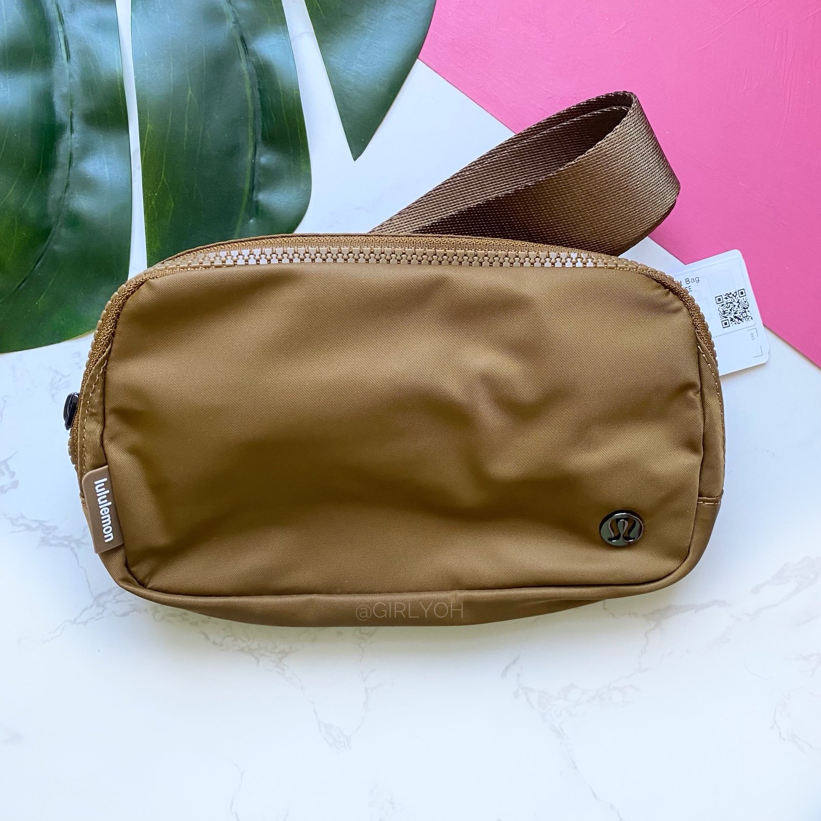Lululemon Burnt Caramel Everywhere Belt Bag