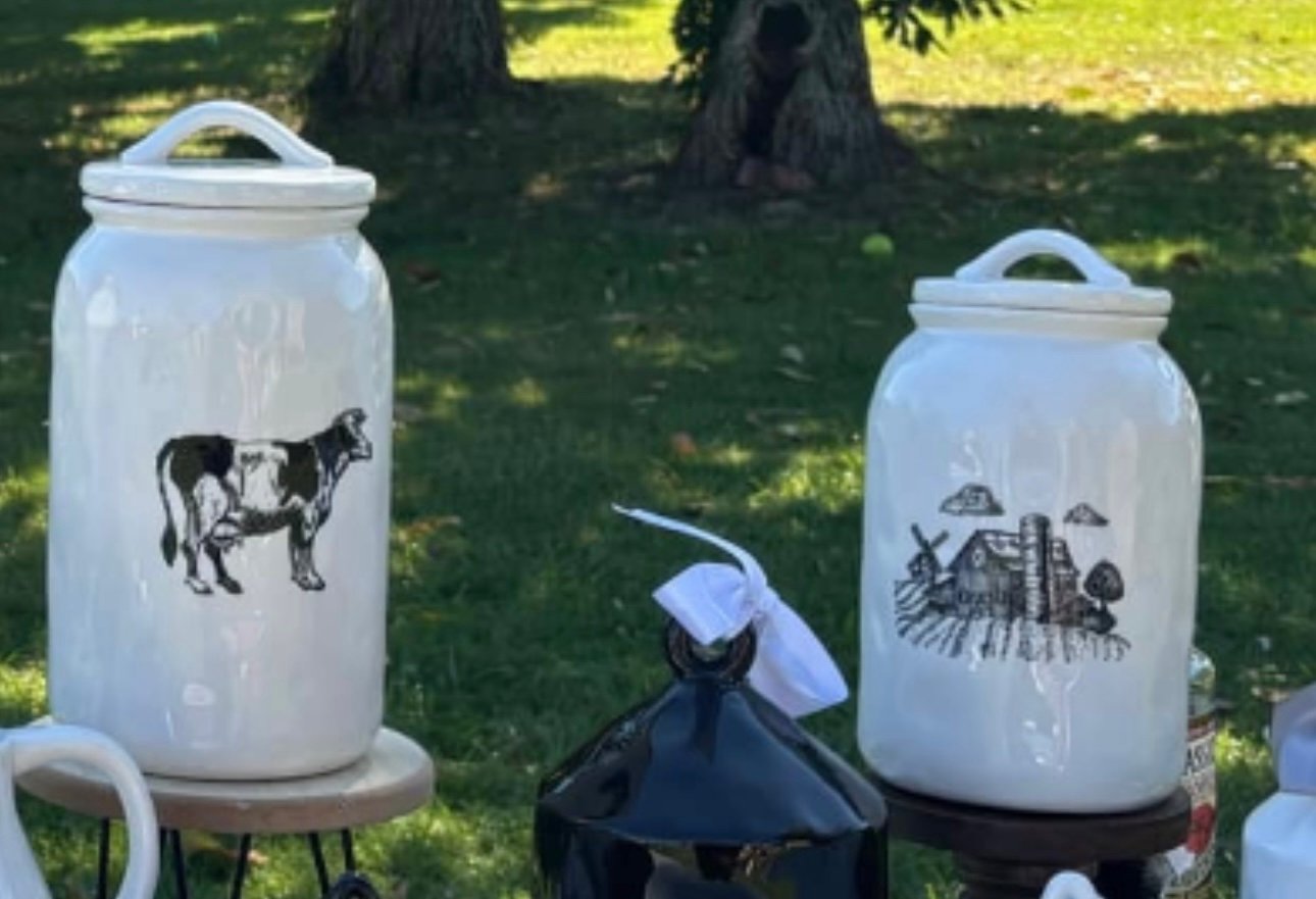 Farm Charm Decor Kathy Diep Canisters