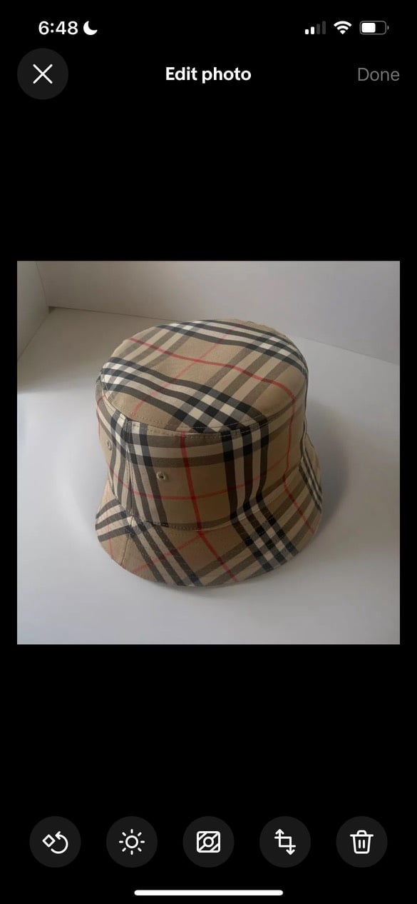 Burberry Bucket Hat NWT