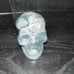 Moss Agate Skull