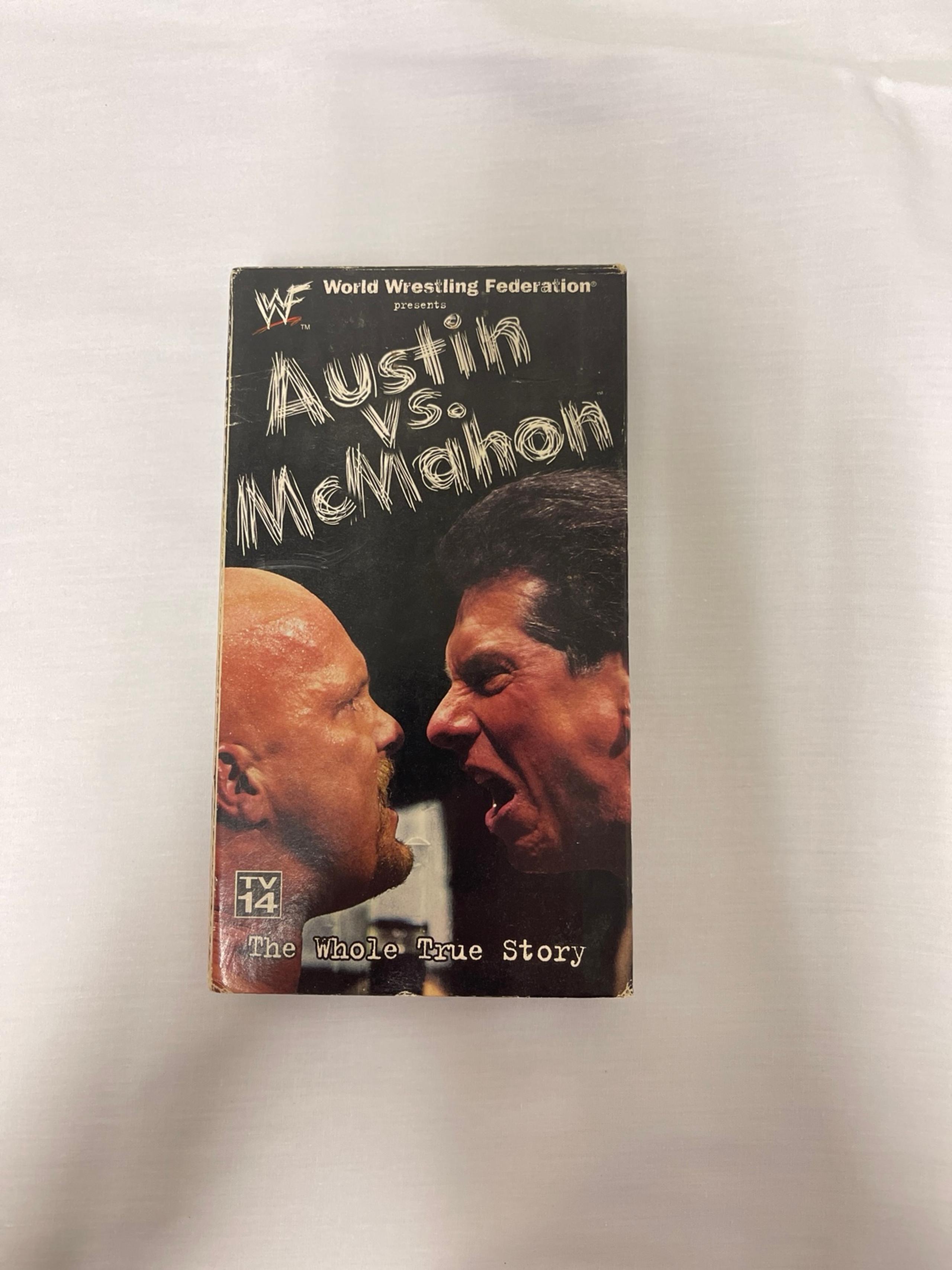 wwe wwf Austin vs McMahon VHS