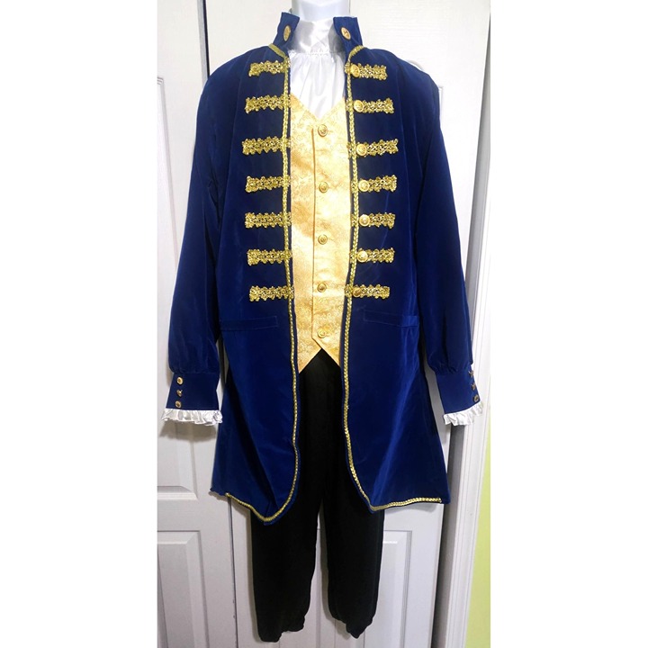 Aristocrat Costume Prince Beauty and the Beast Duke Bridgerton Colonial Suit XL
