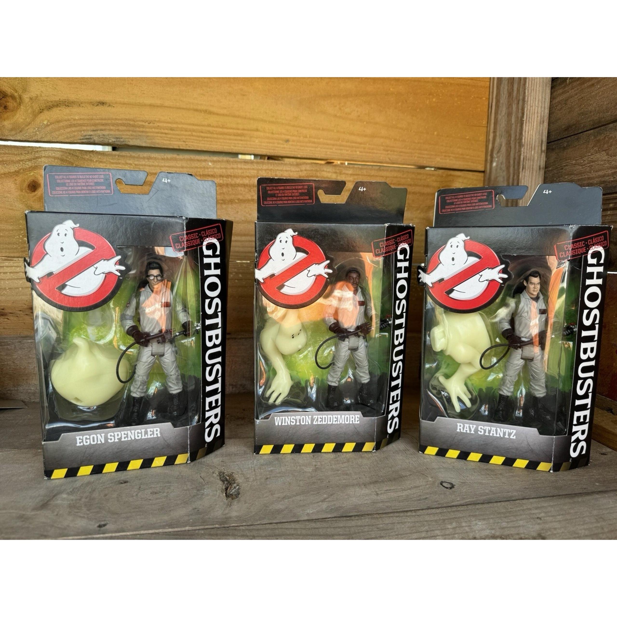 Classic Ghostbusters Mattel 2016 Lot Winston Zeddemore Ray Stantz EGON SPENGLER