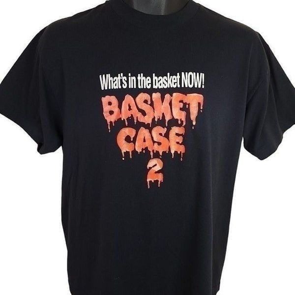 Basket Case 2 T Shirt Vintage 90s 1990 Horror Movie Promo Made In USA Medium